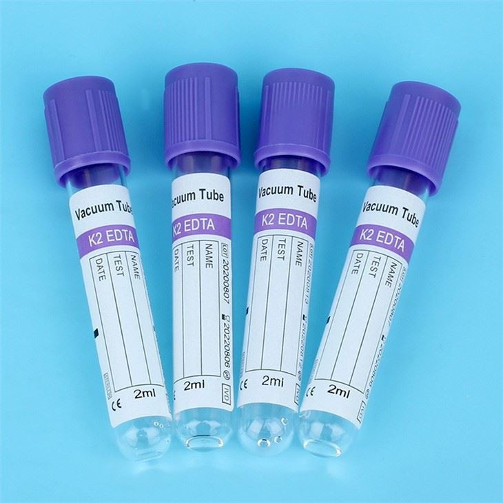EDTAK2/K3 Vacutainer Αίμα Συλλογή Σωλήνας Vacutainer