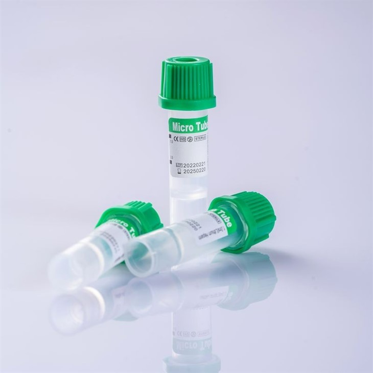 Heparin Lithium Vacuum Blood Collection Tube For Shandong Chengwu Medical