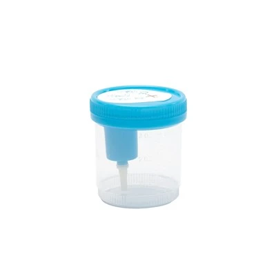 60ml Graduated Urine Container Specimen Collection Jar Leakproof