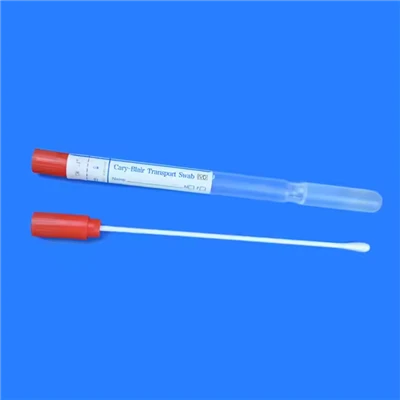 Cary-Blair Swab με μέση μεταφορά πηκτής μίας χρήσης επιχρίσματα βακτηρίδια δείγμα δειγματοληψίας και βαμβάκι