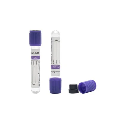 EDTA K2 K3 Purple Cap Vacutainer