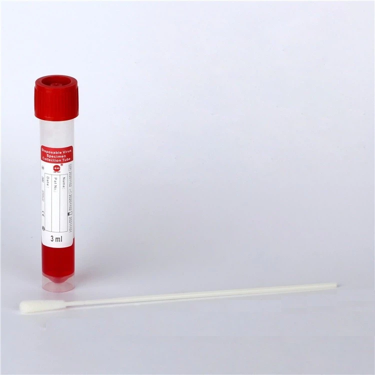 VTM Disposable Virus Specimen Collection Tube With 3ml Solution